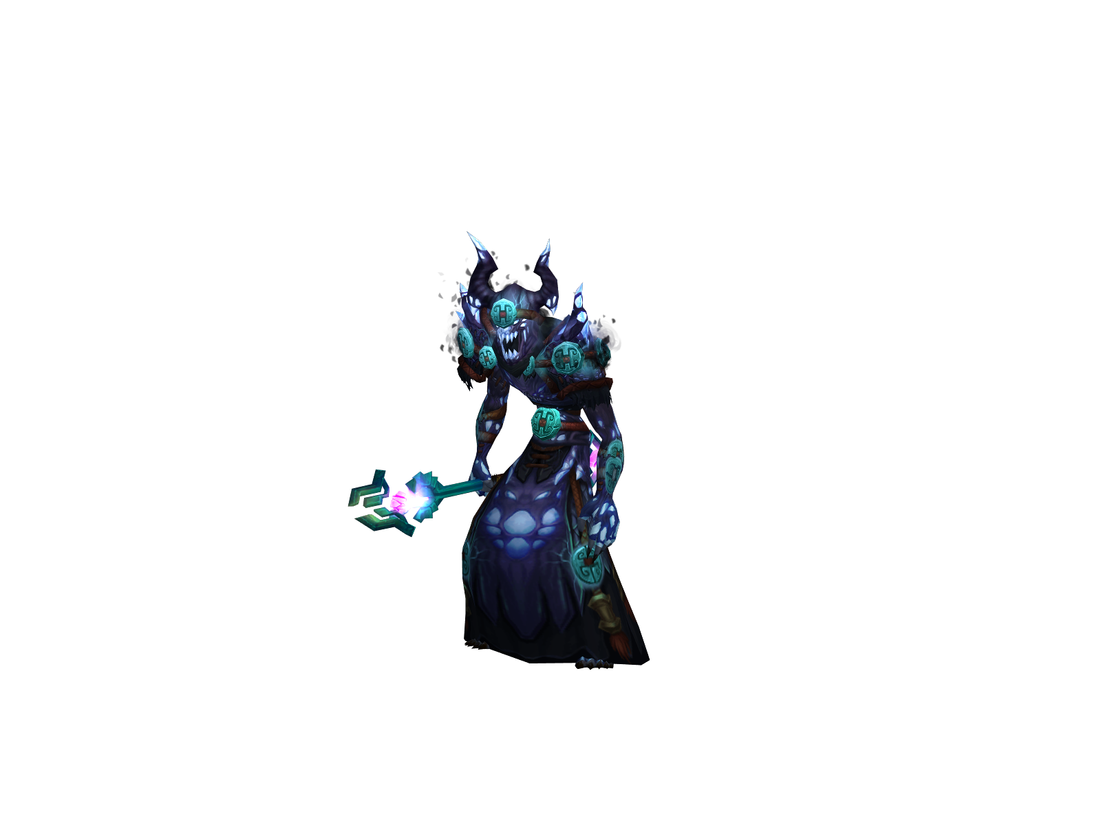 Trinlock 3D character render