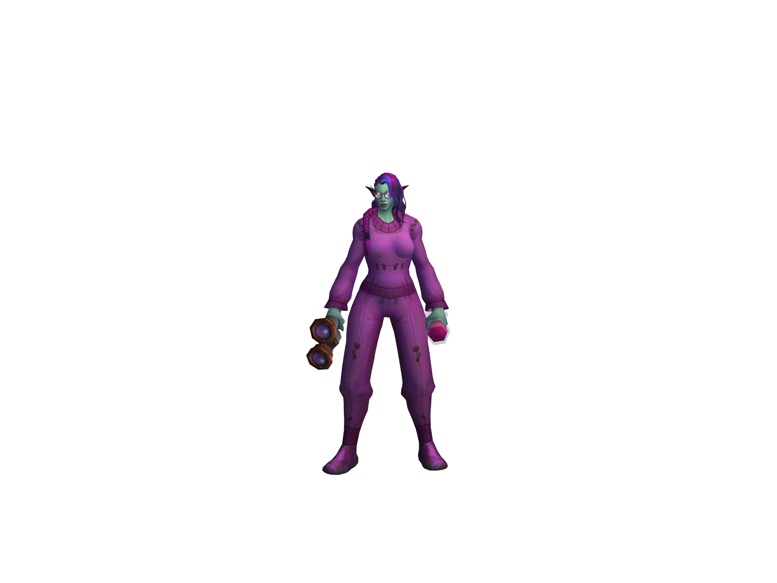 Voldemorphe 3D character render