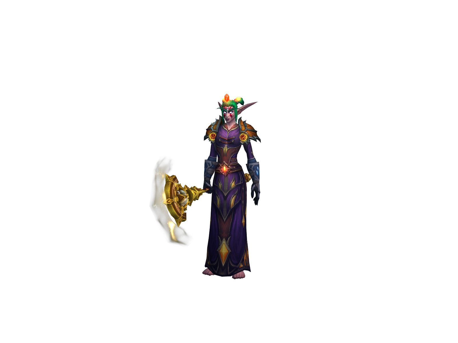 Imfireddup 3D character render