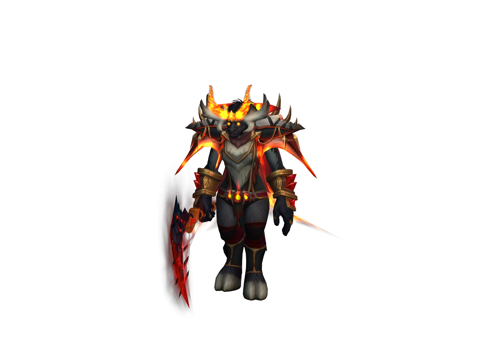 Lhactose 3D character render