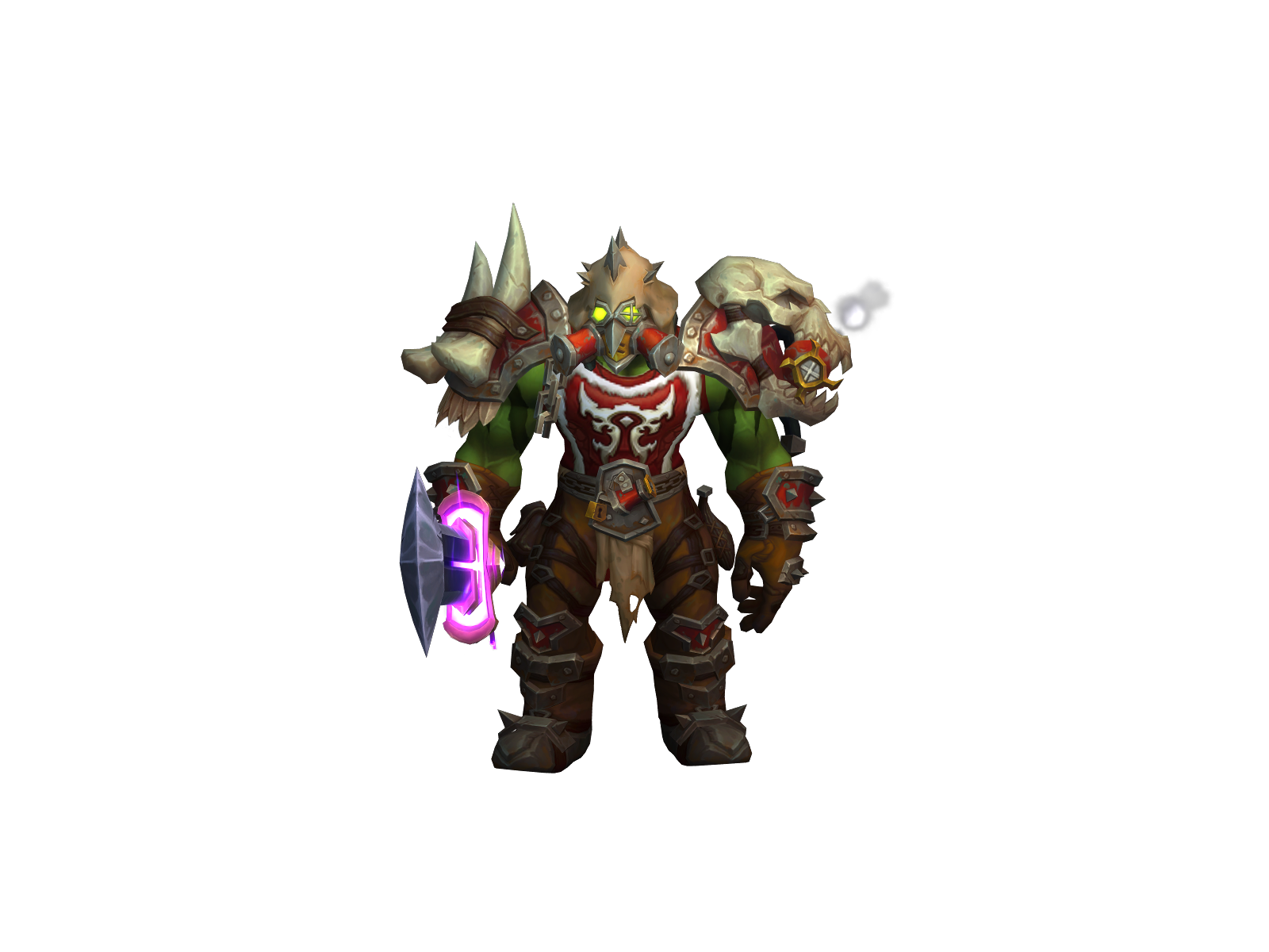 Gorekk 3D character render