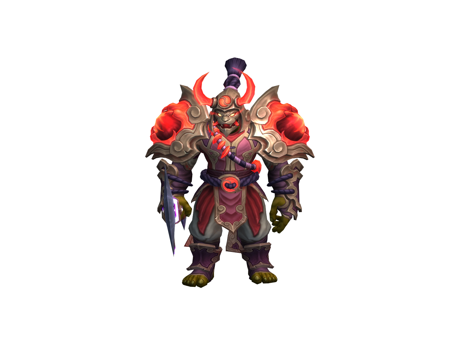Walker 3D character render