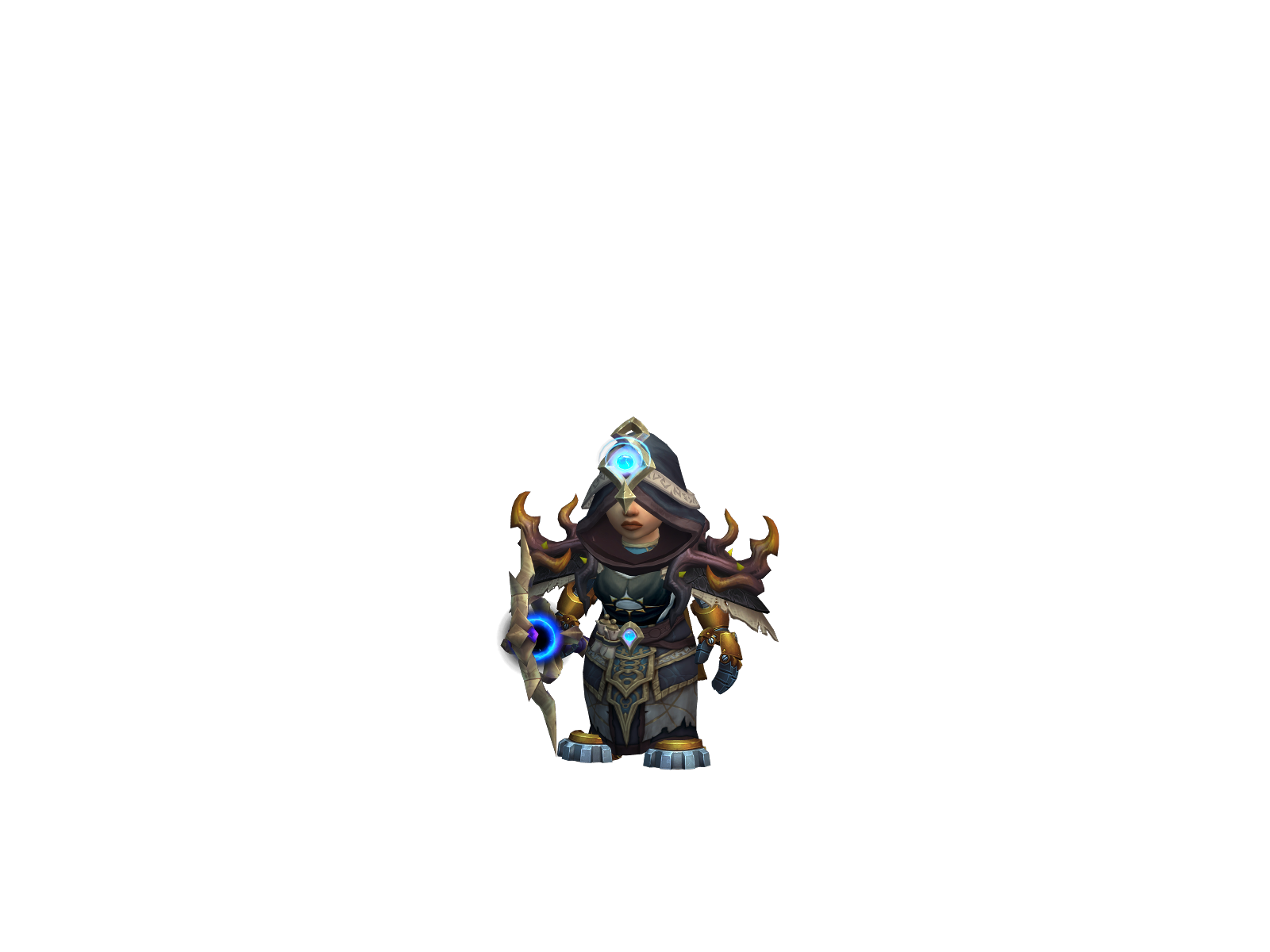 Porom 3D character render