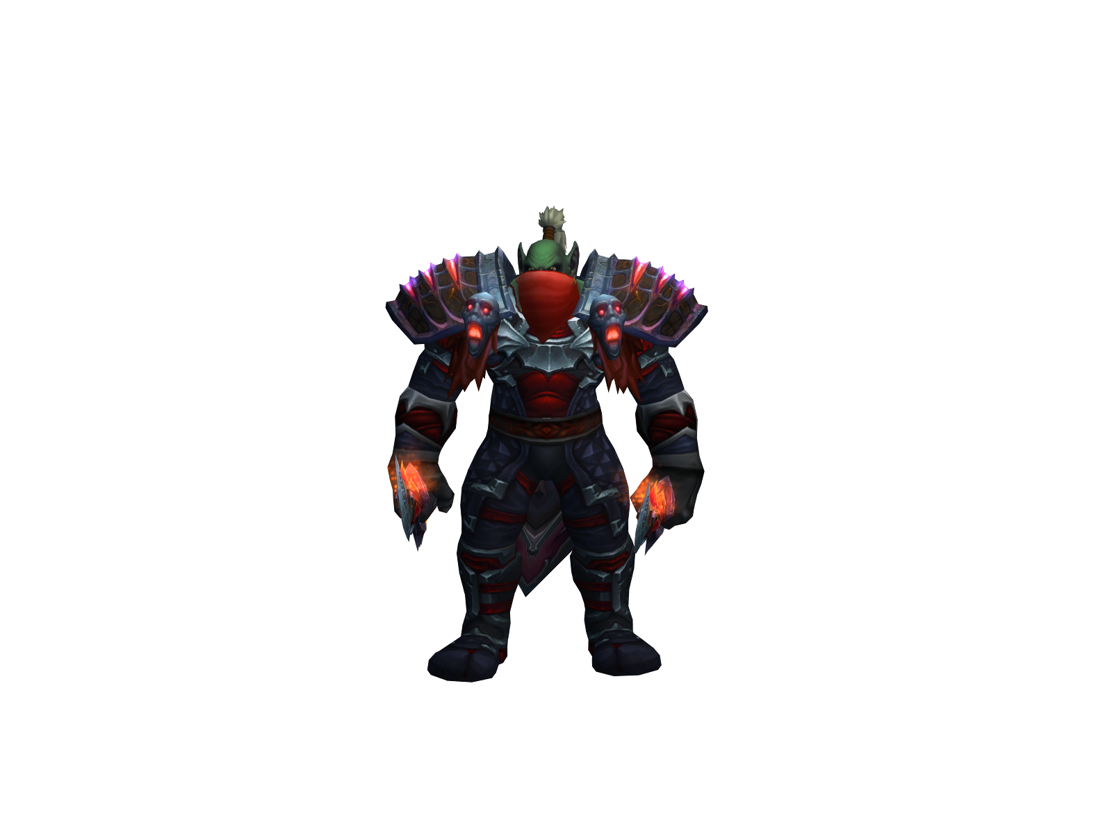 Kloxo 3D character render