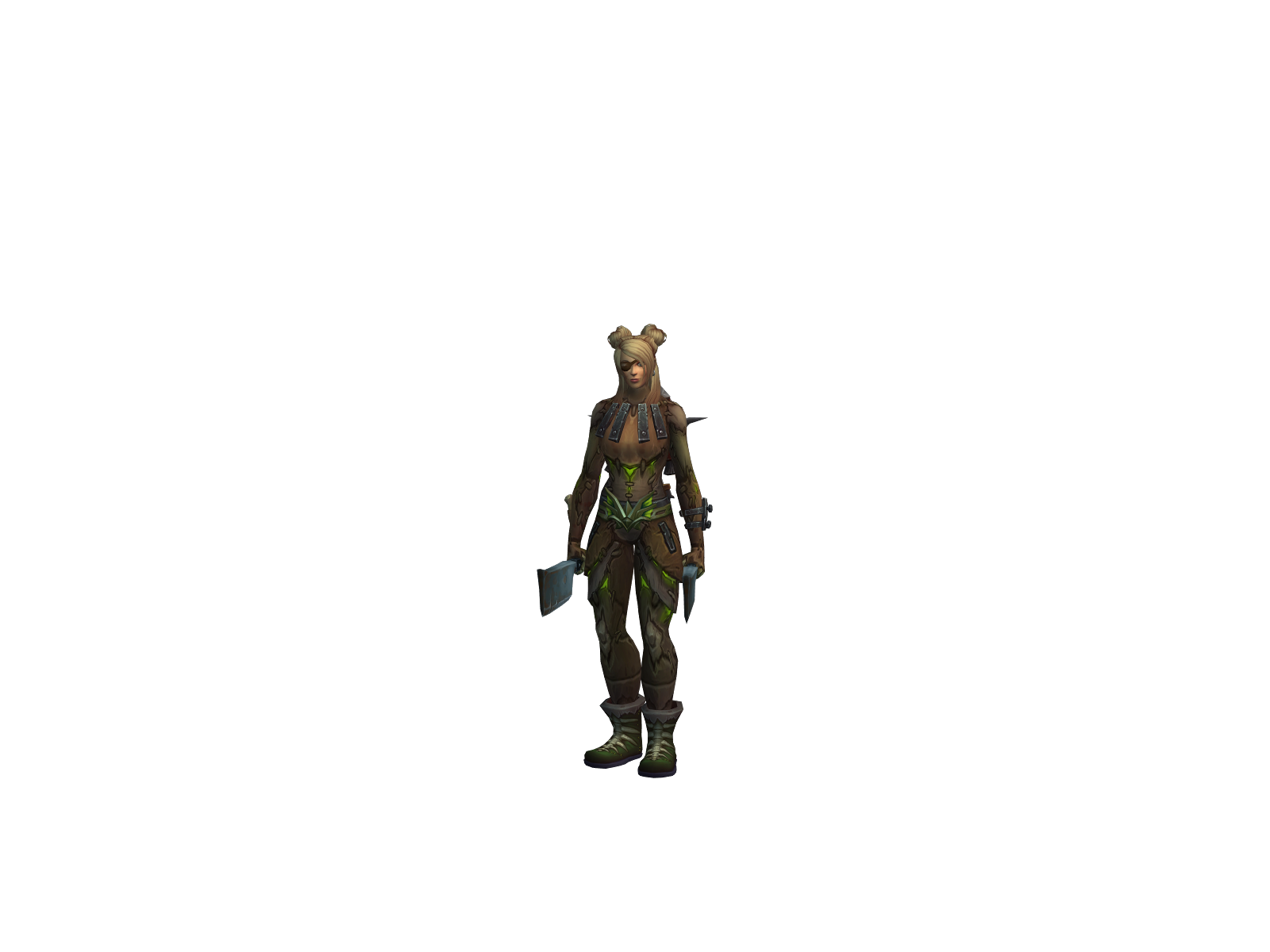 Guavas 3D character render