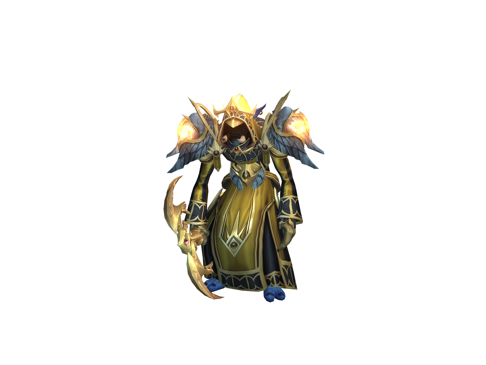 Basherx 3D character render