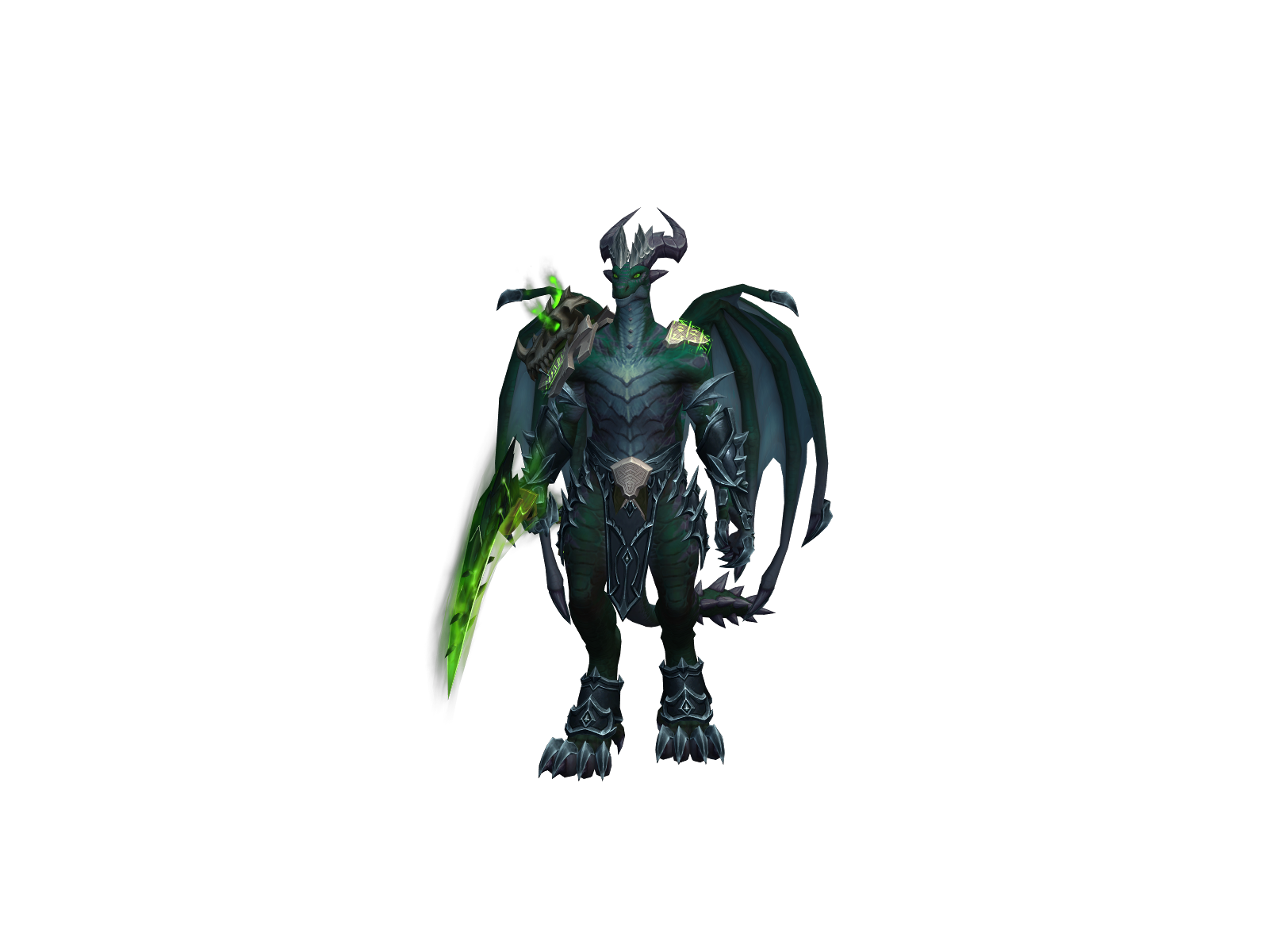 Glizaard 3D character render