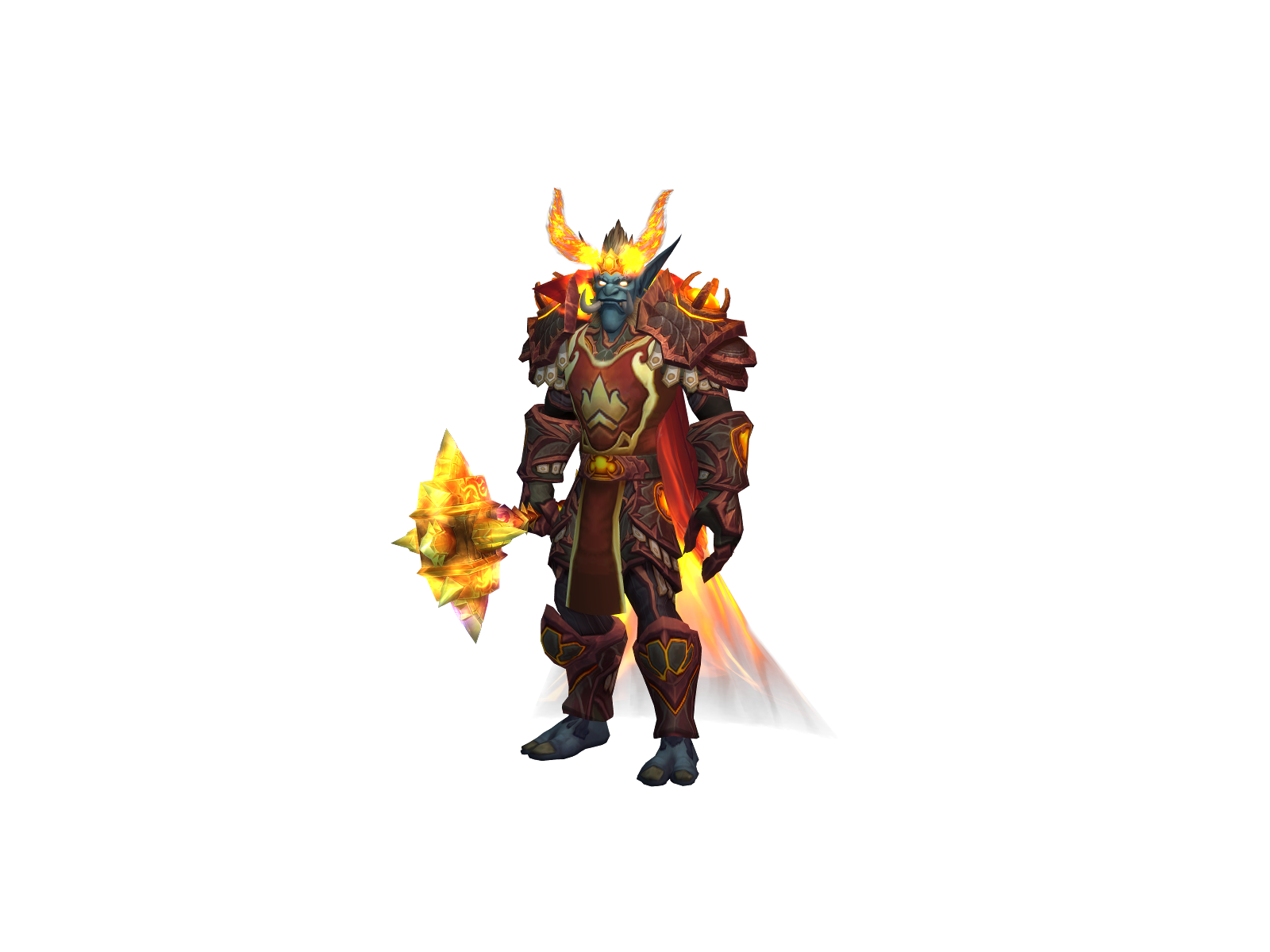 Vossakhan 3D character render