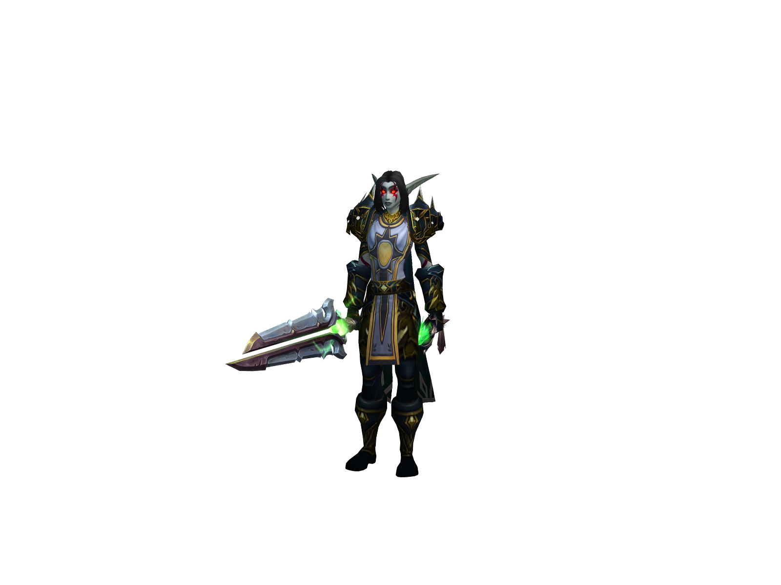Lunithe 3D character render