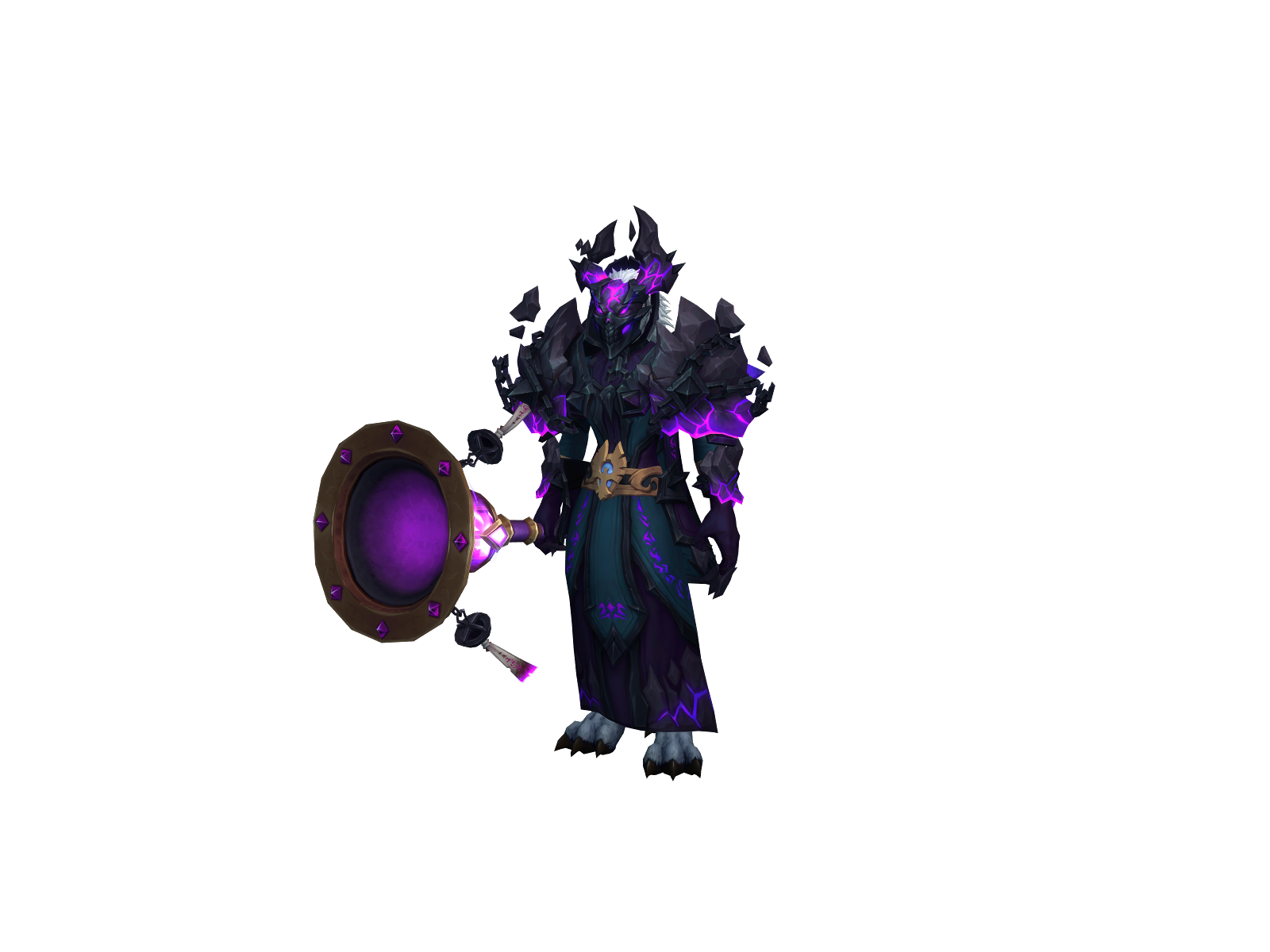 Magdalaena 3D character render