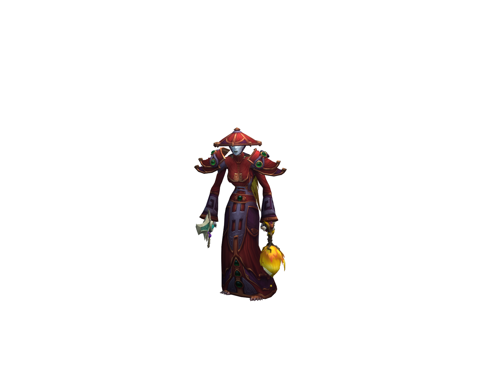 Waltahwhite 3D character render