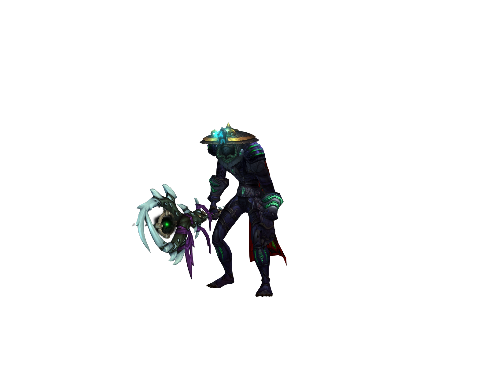 Benjanoid 3D character render