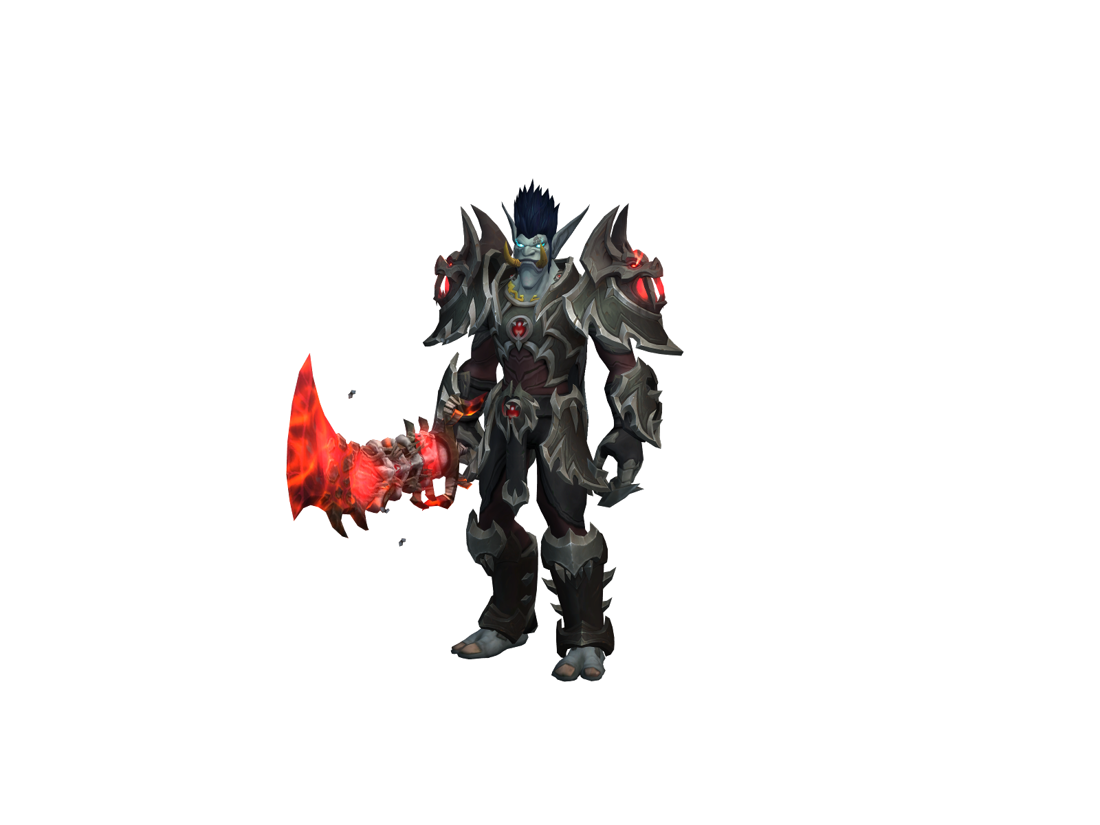 Kuragin 3D character render