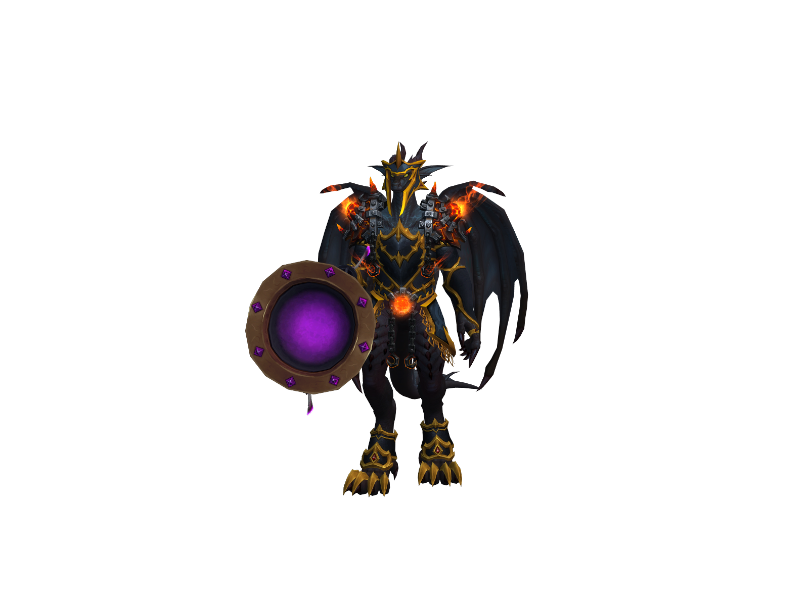 Burnination 3D character render
