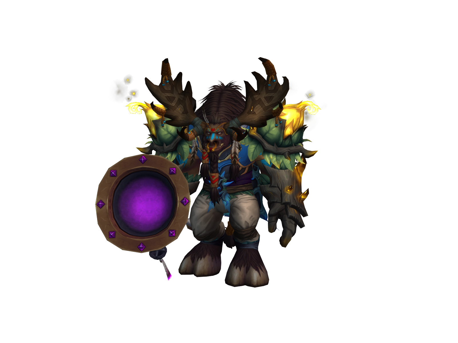 Bwomsamde 3D character render