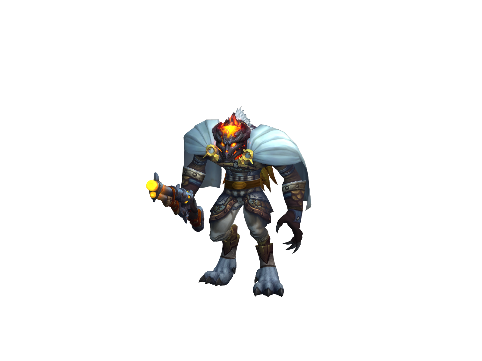 Thefuzzicati 3D character render
