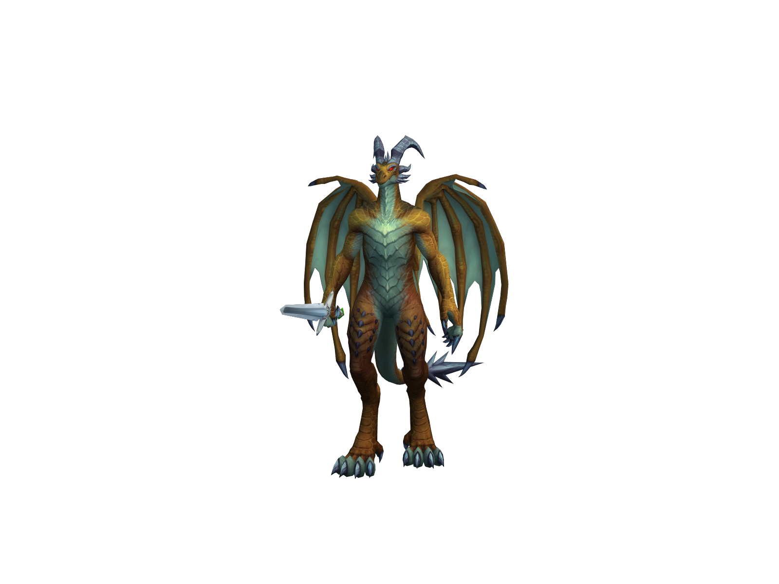 Fîññ 3D character render