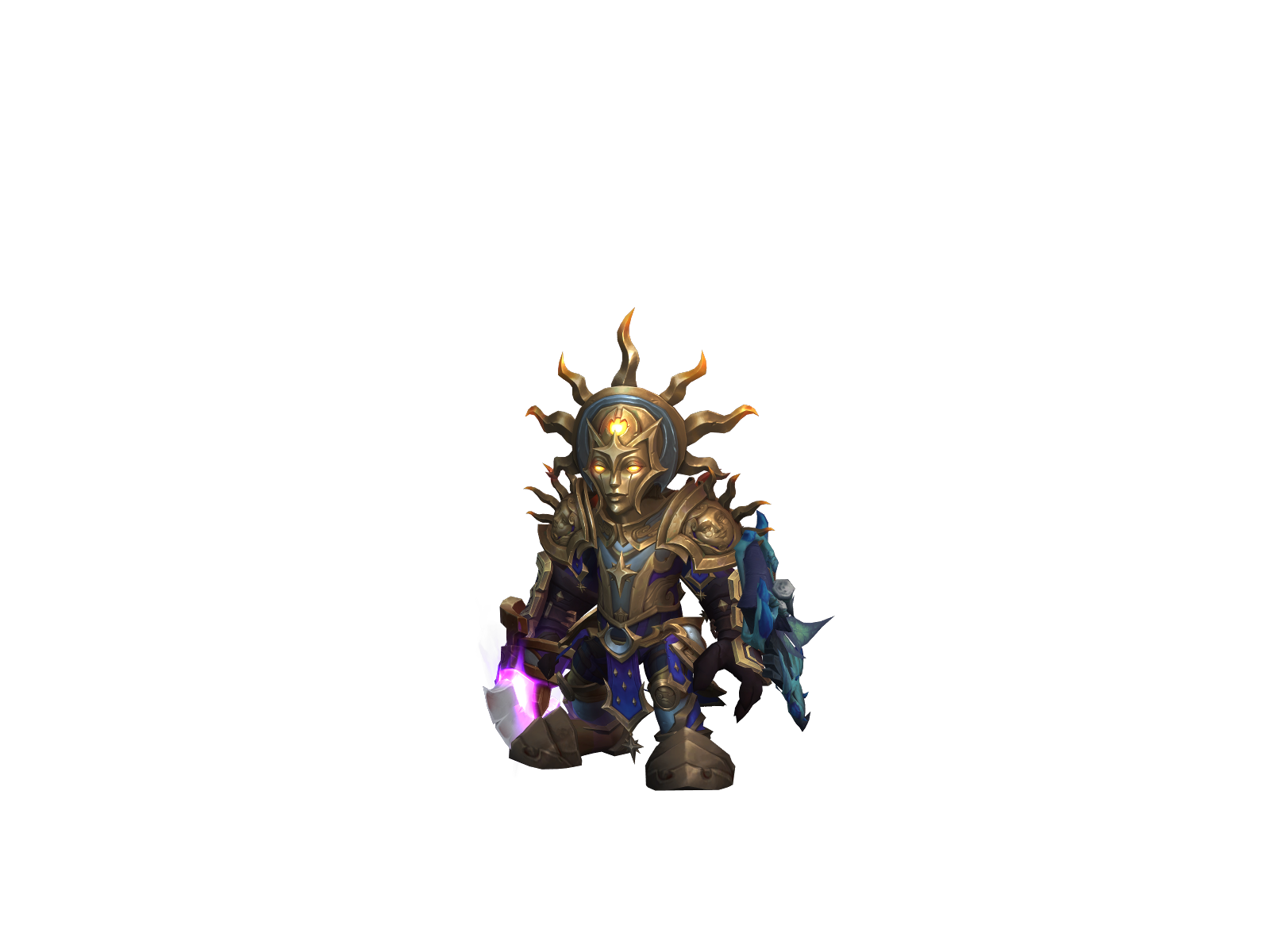 Bossthunder 3D character render