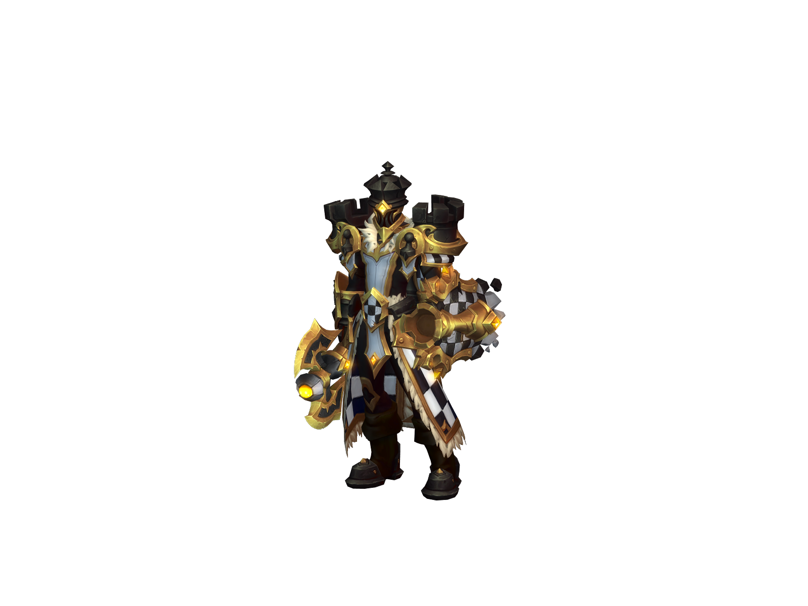 Elhric 3D character render