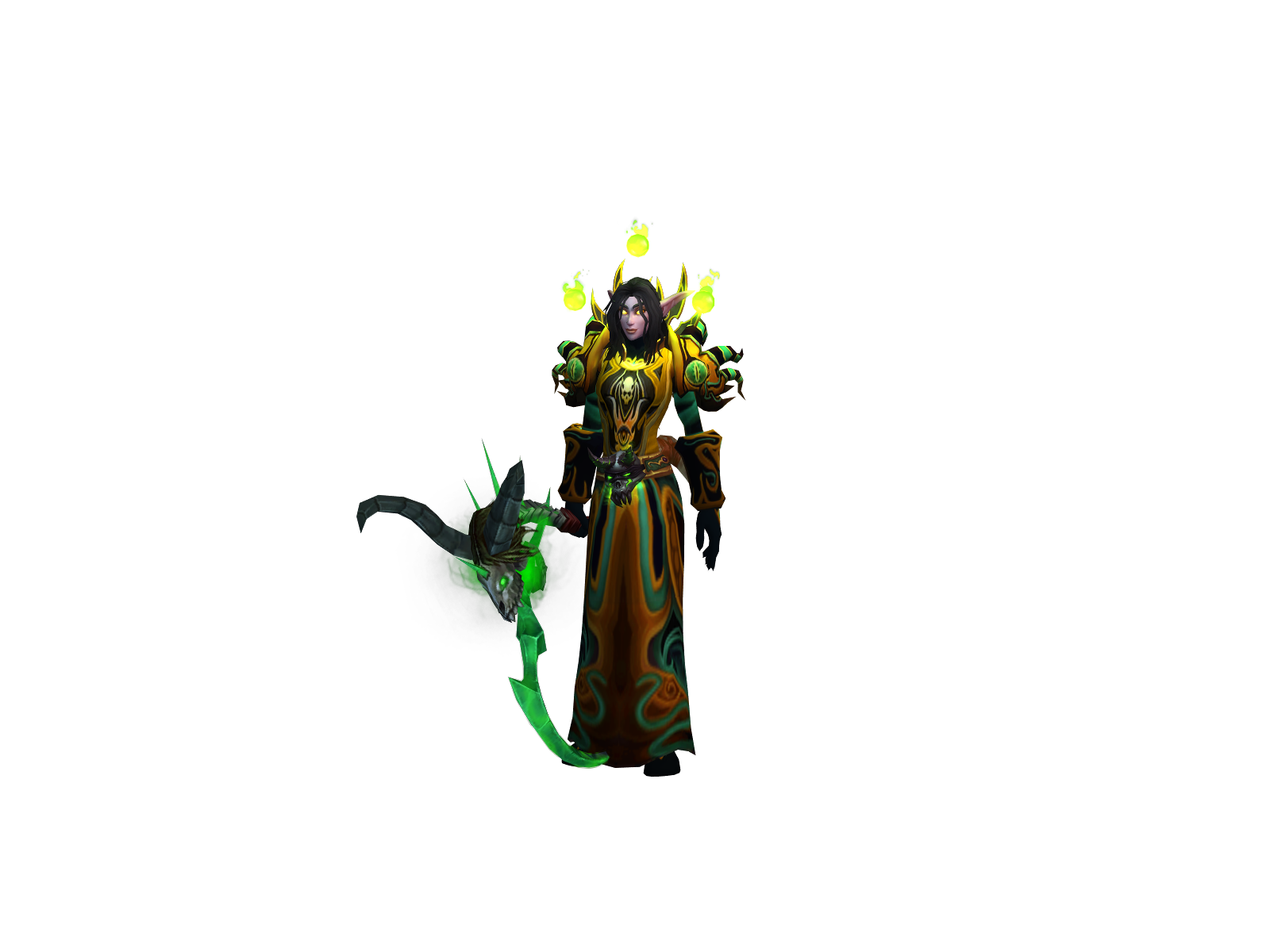 Zaniens 3D character render