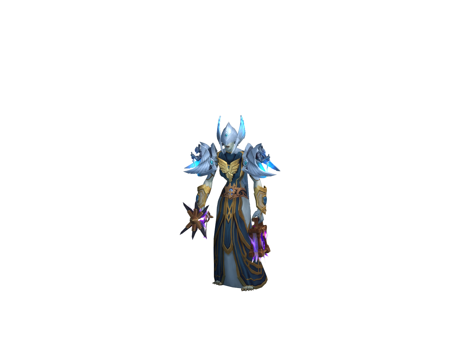 Halö 3D character render