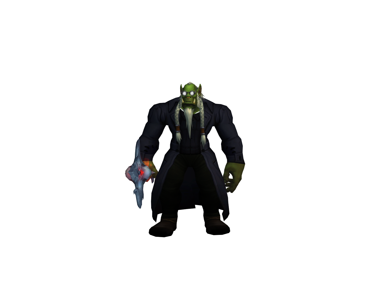 Daftmønk 3D character render