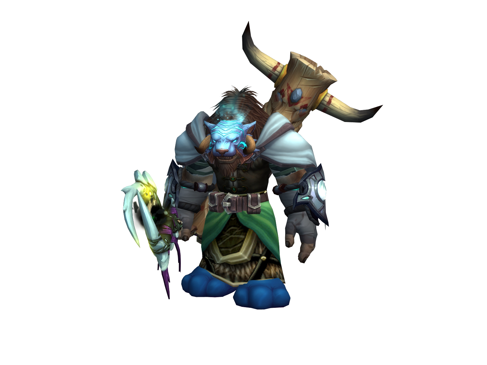 Psykekz 3D character render