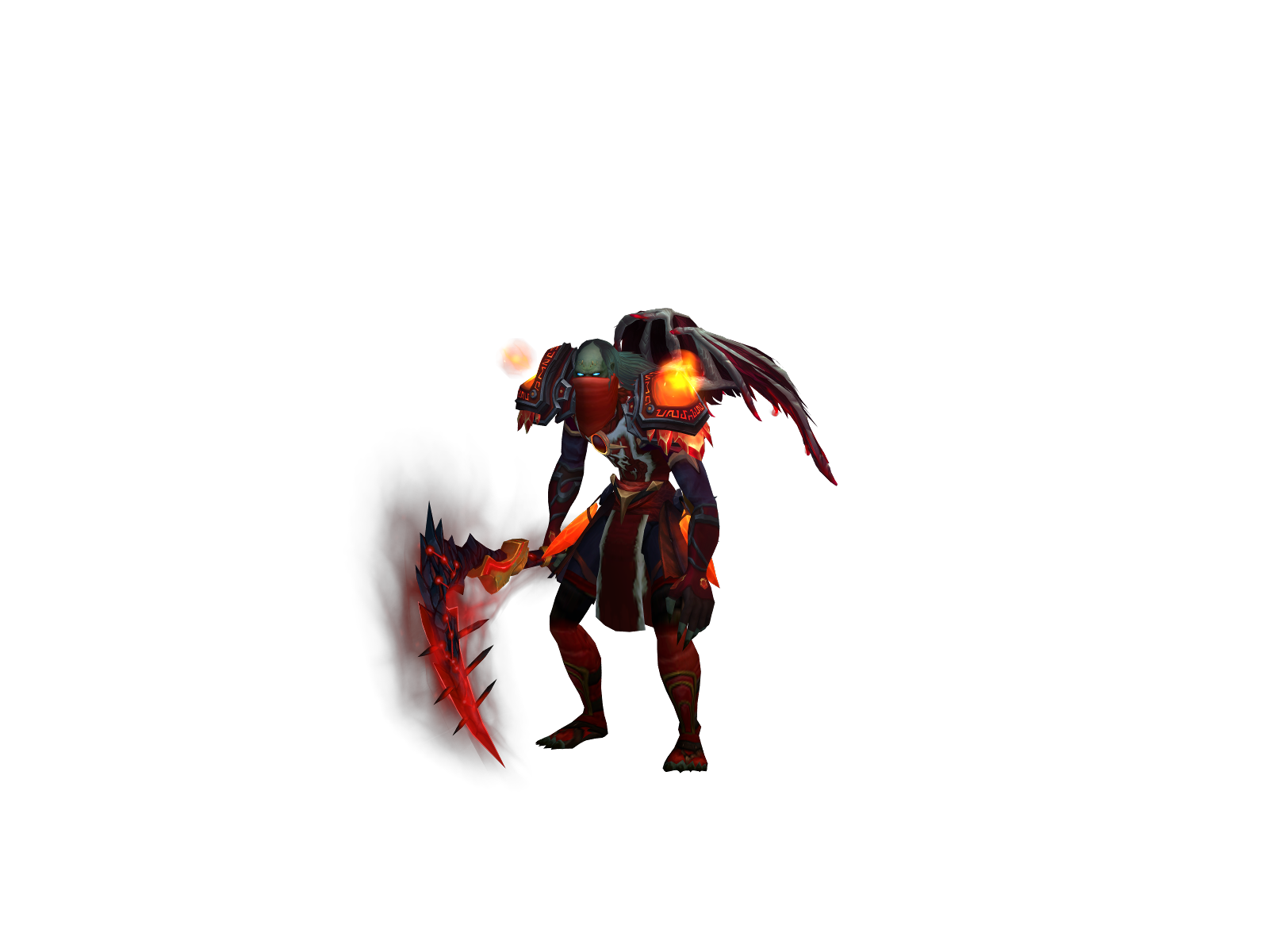 Hellriser 3D character render
