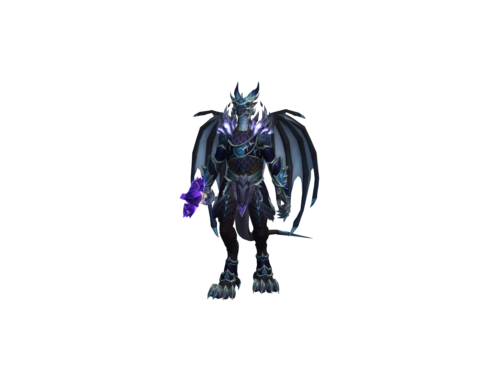Raevokerr 3D character render