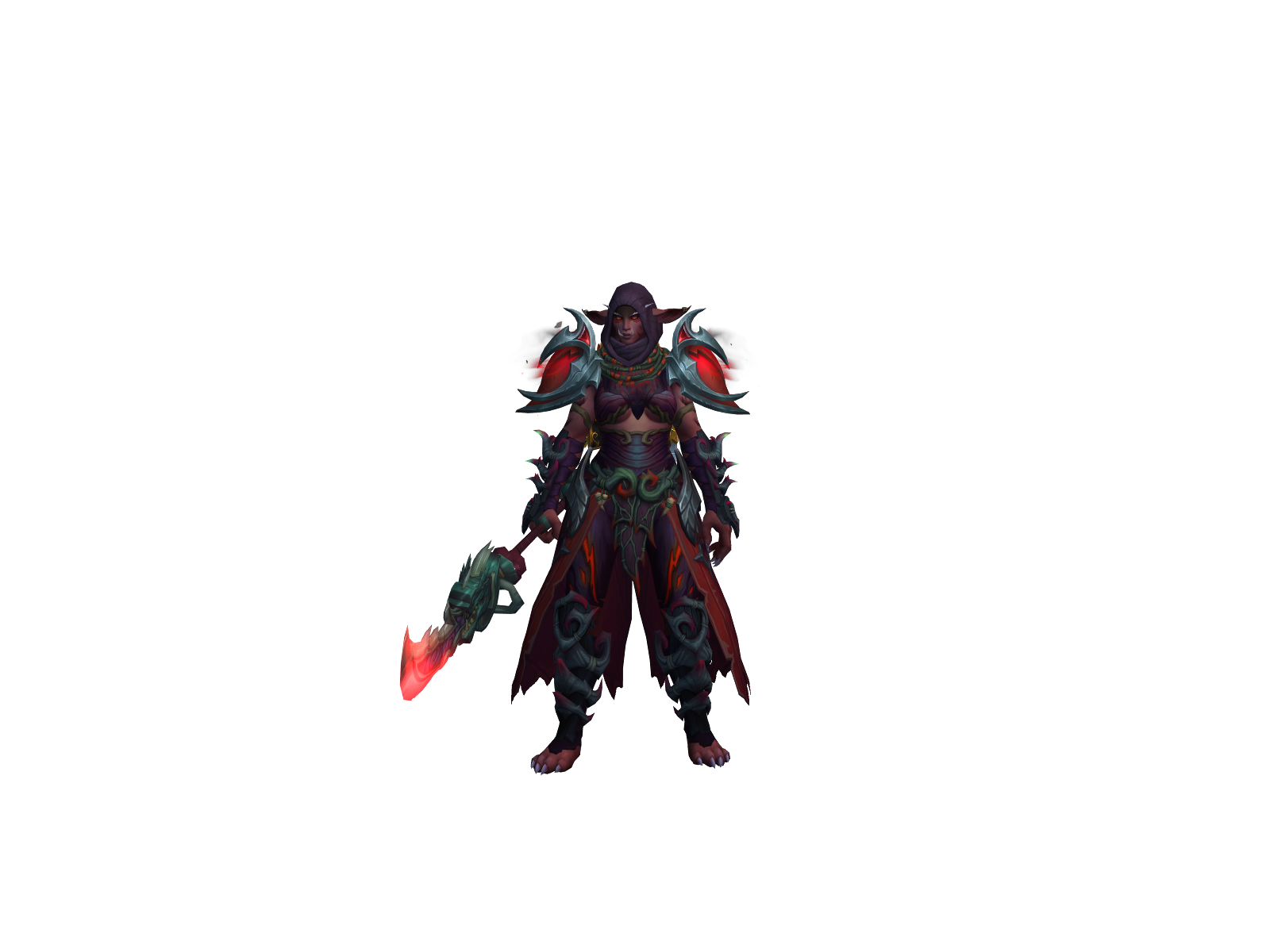 Ginseng 3D character render