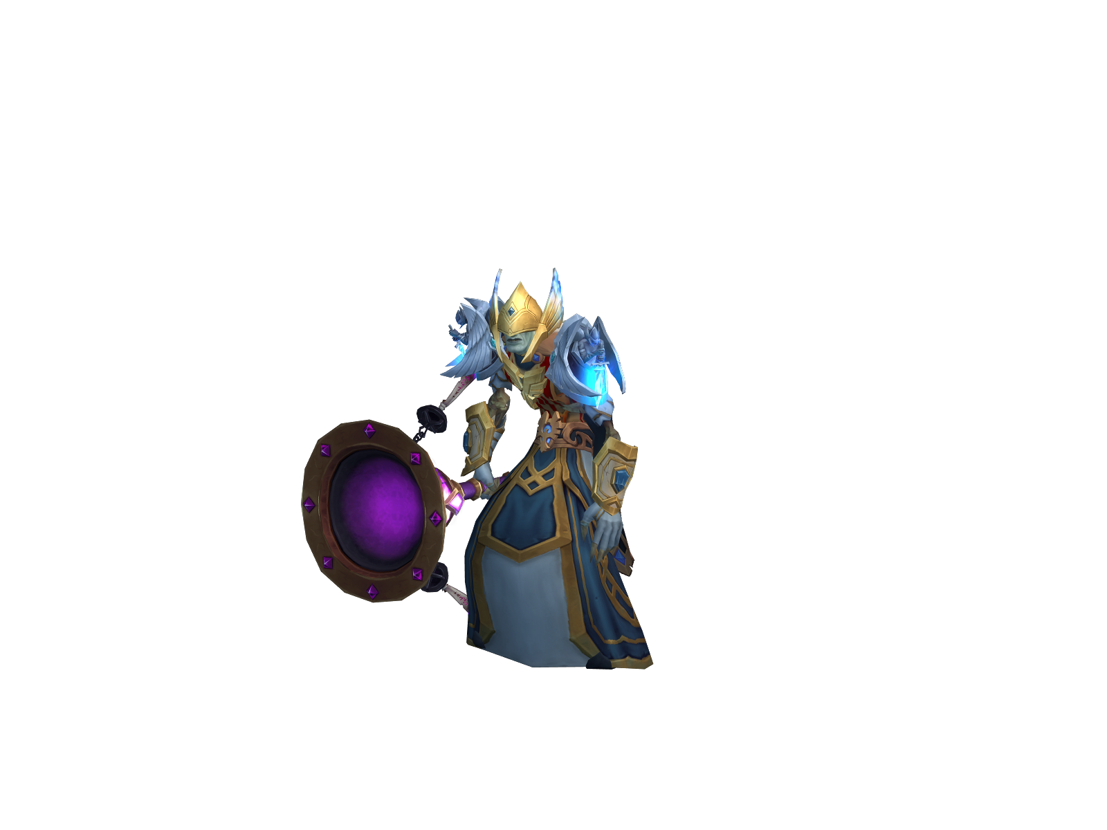 Pigro 3D character render