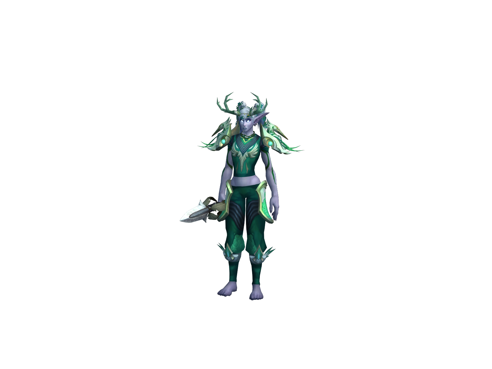 Lightskinmon 3D character render