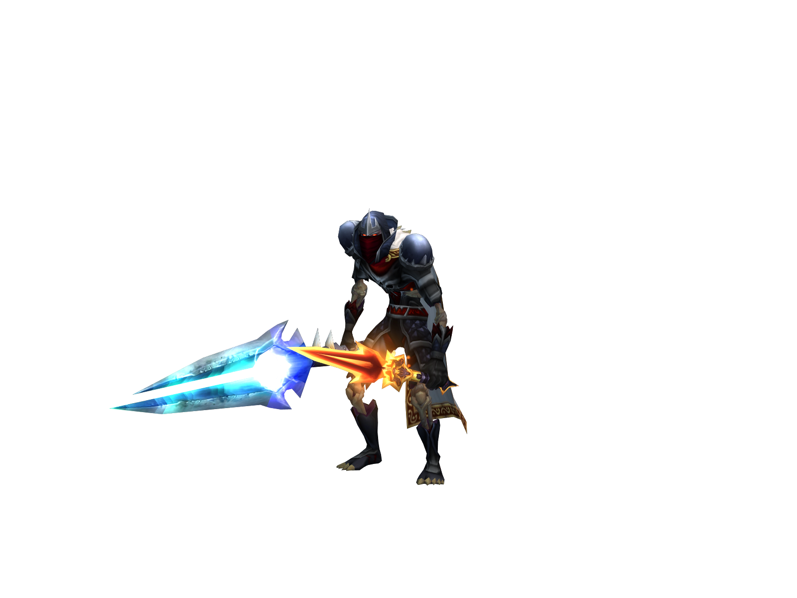 Gankinator 3D character render