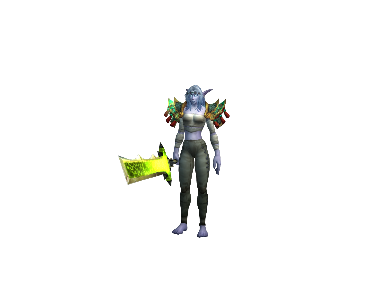 Epicflow 3D character render