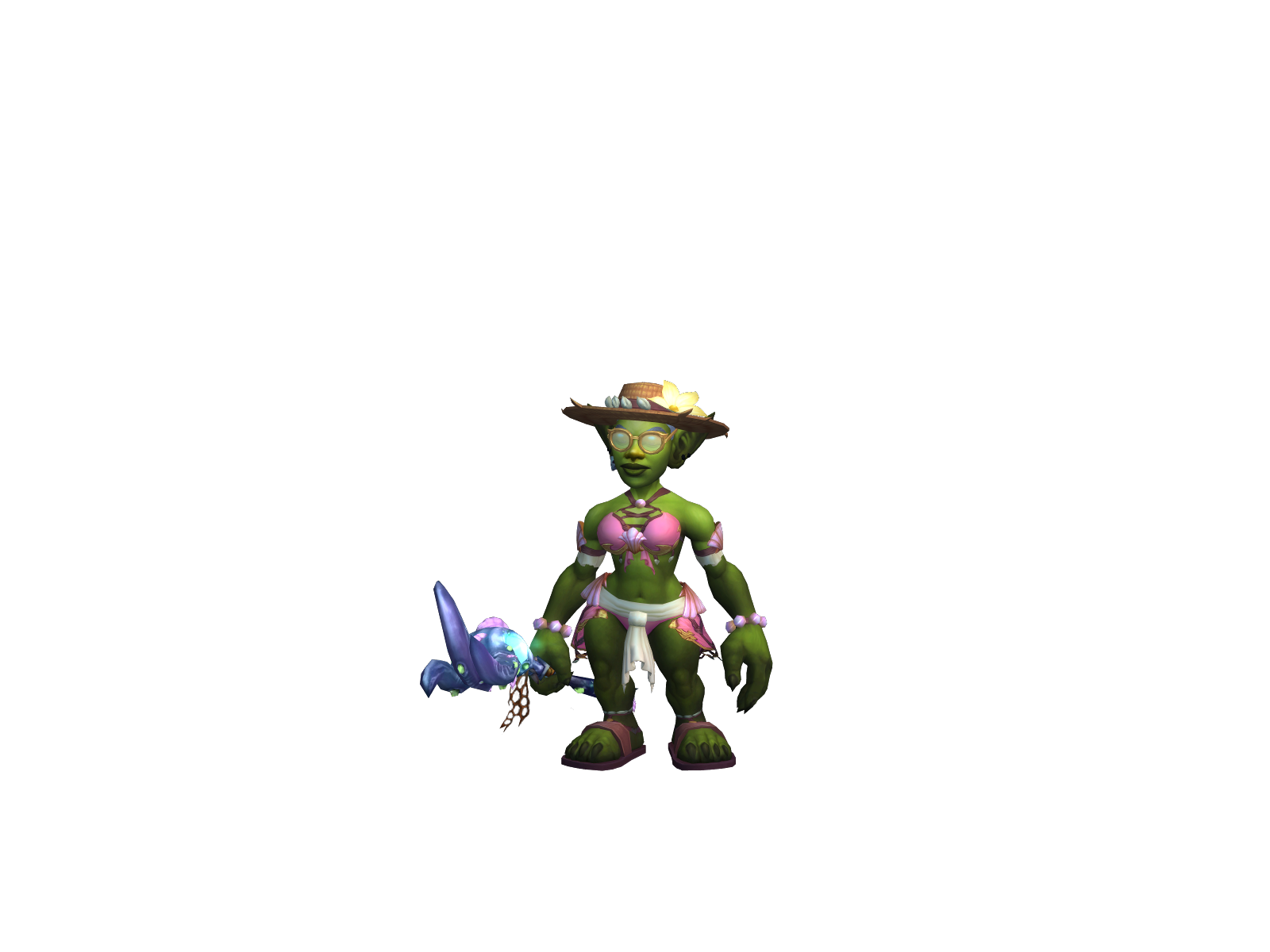 Downsidelock 3D character render