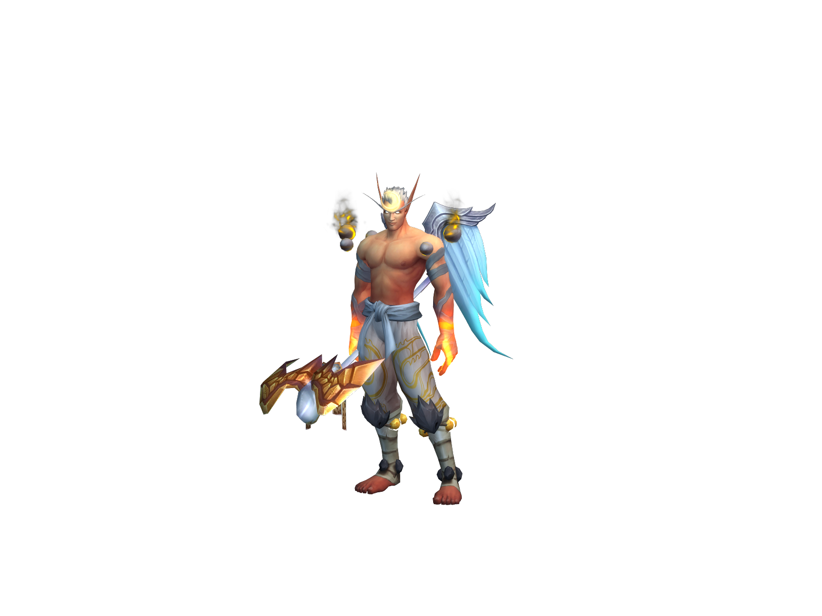 Hðwl 3D character render