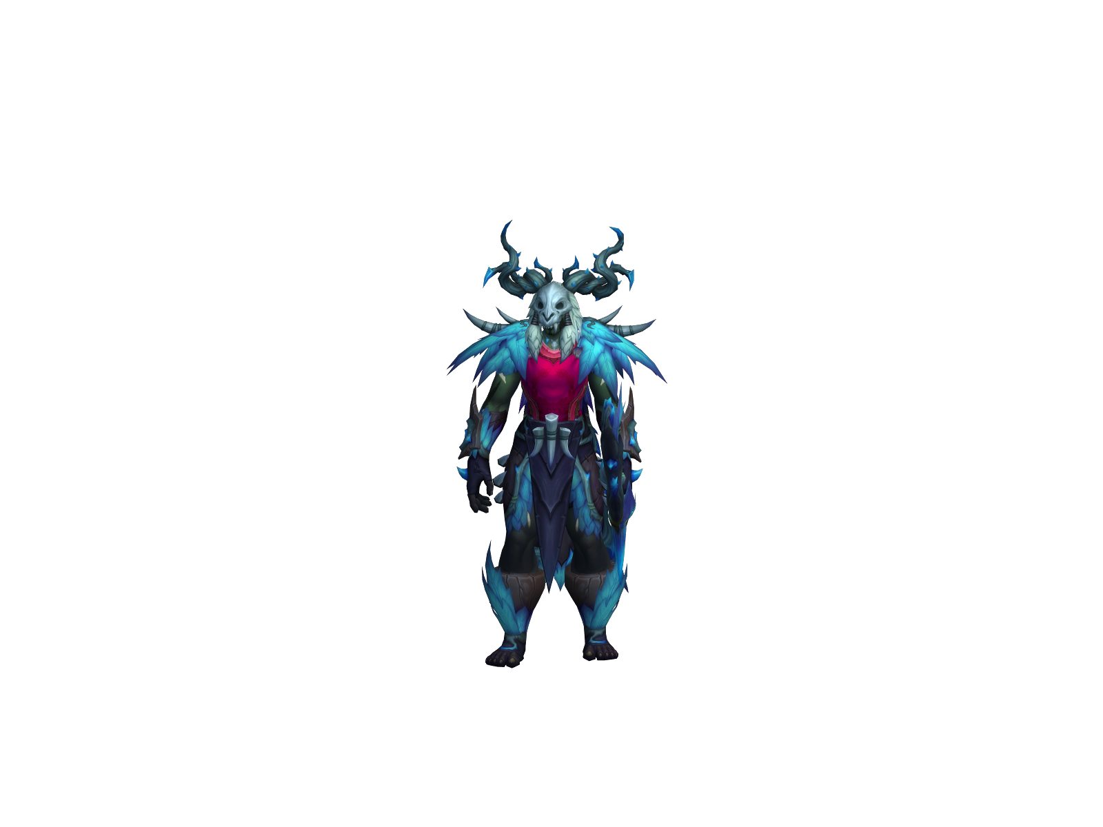 Thiseus 3D character render