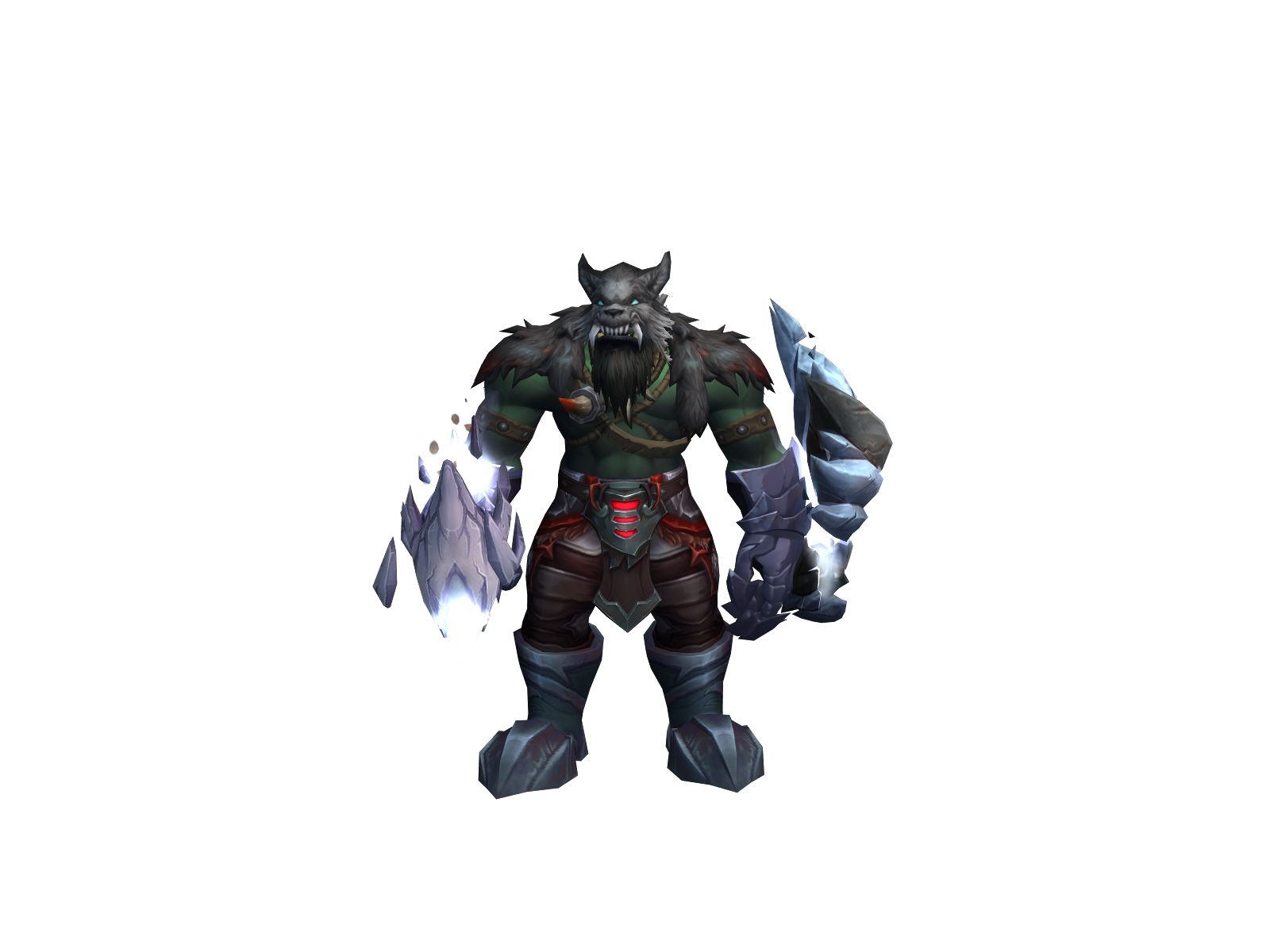 Rukthor 3D character render