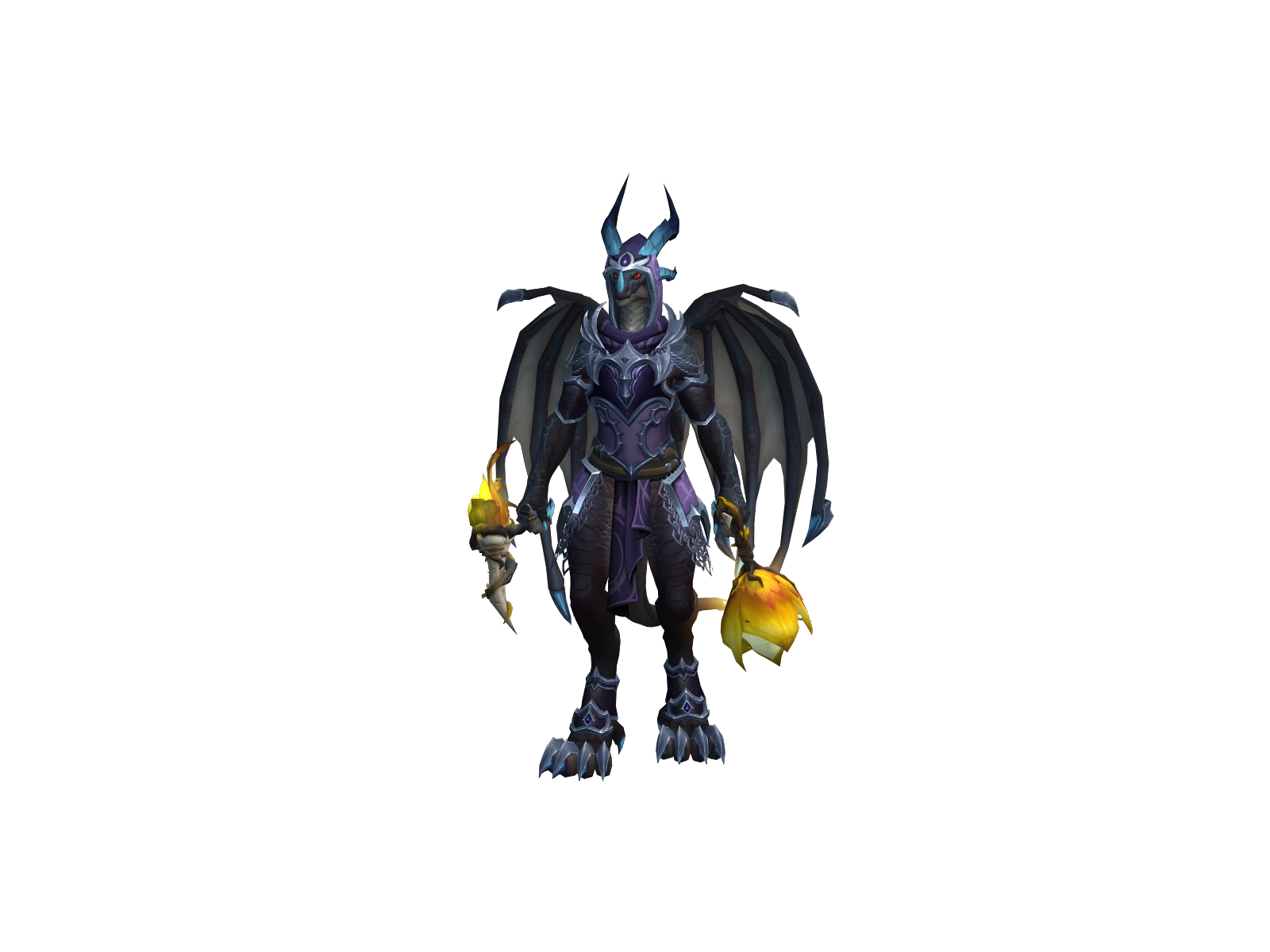 Luminclaw 3D character render
