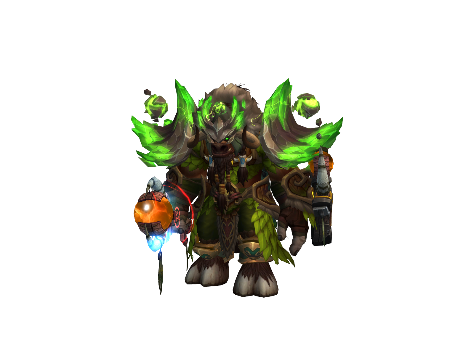 Brounktour 3D character render