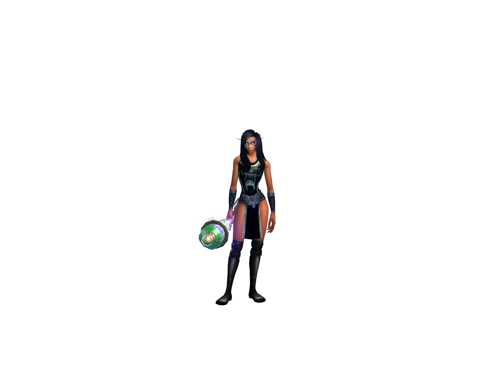 Exara 3D character render