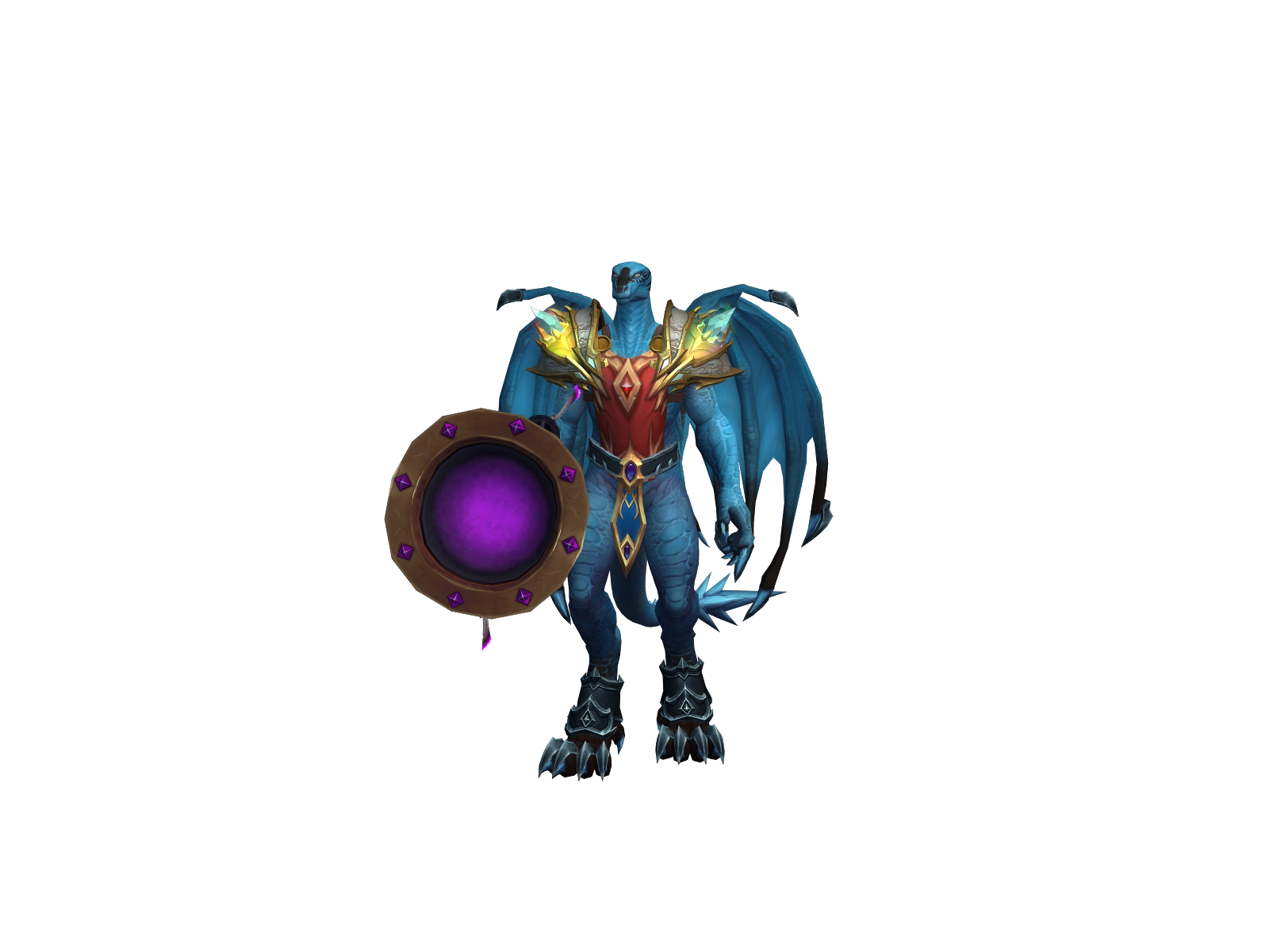 Natsudragnal 3D character render