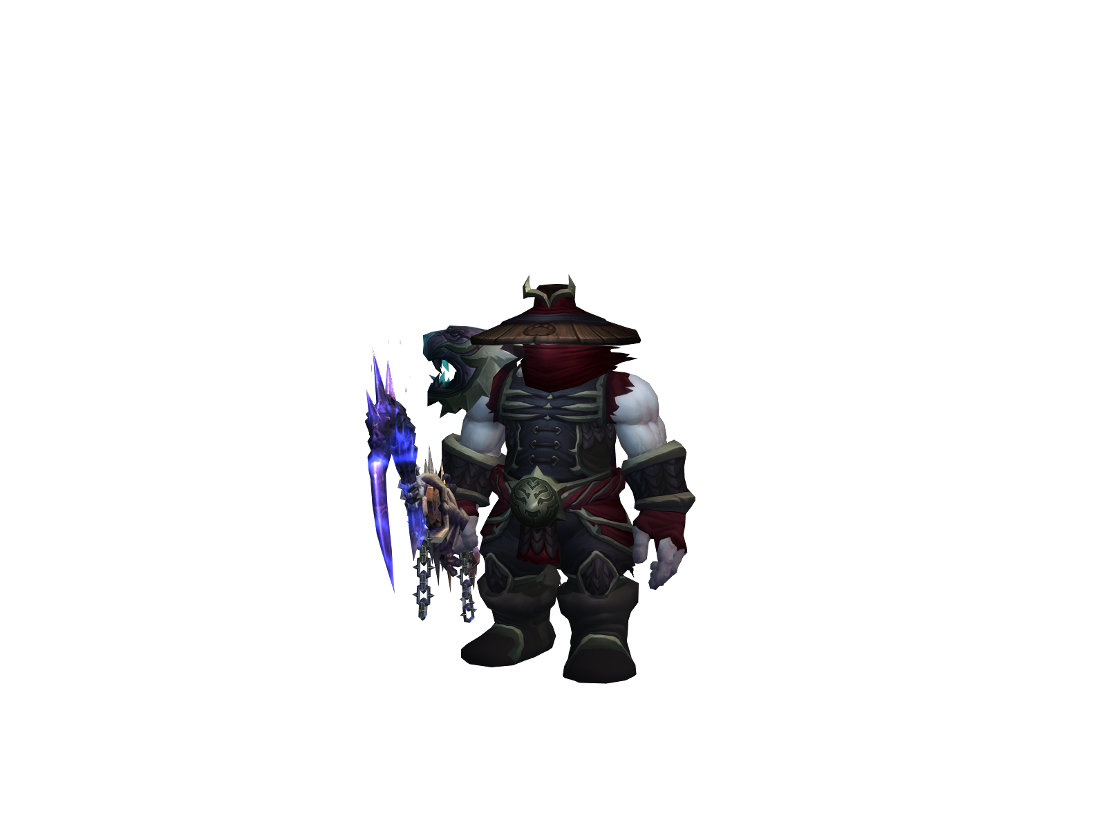 Psycuck 3D character render