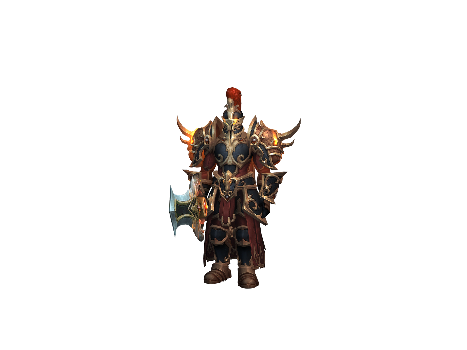 Vikk 3D character render