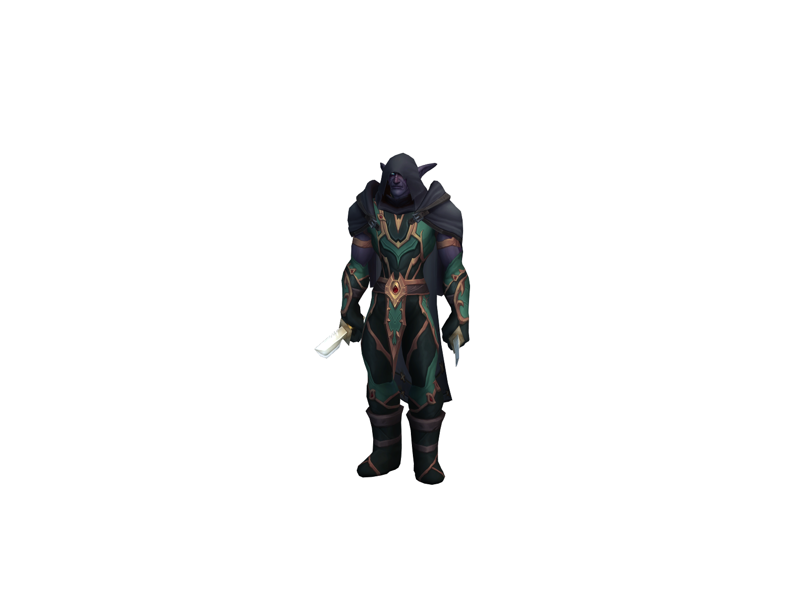 Yozurí 3D character render
