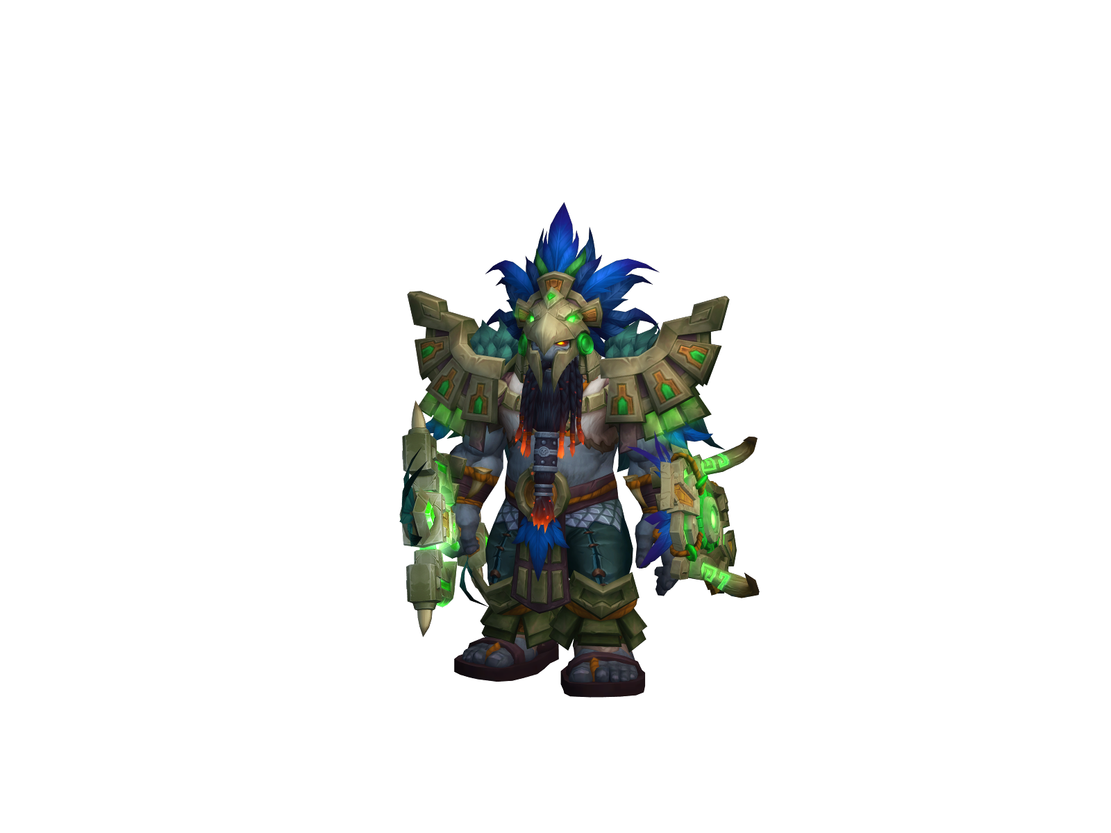 Maggrogg 3D character render