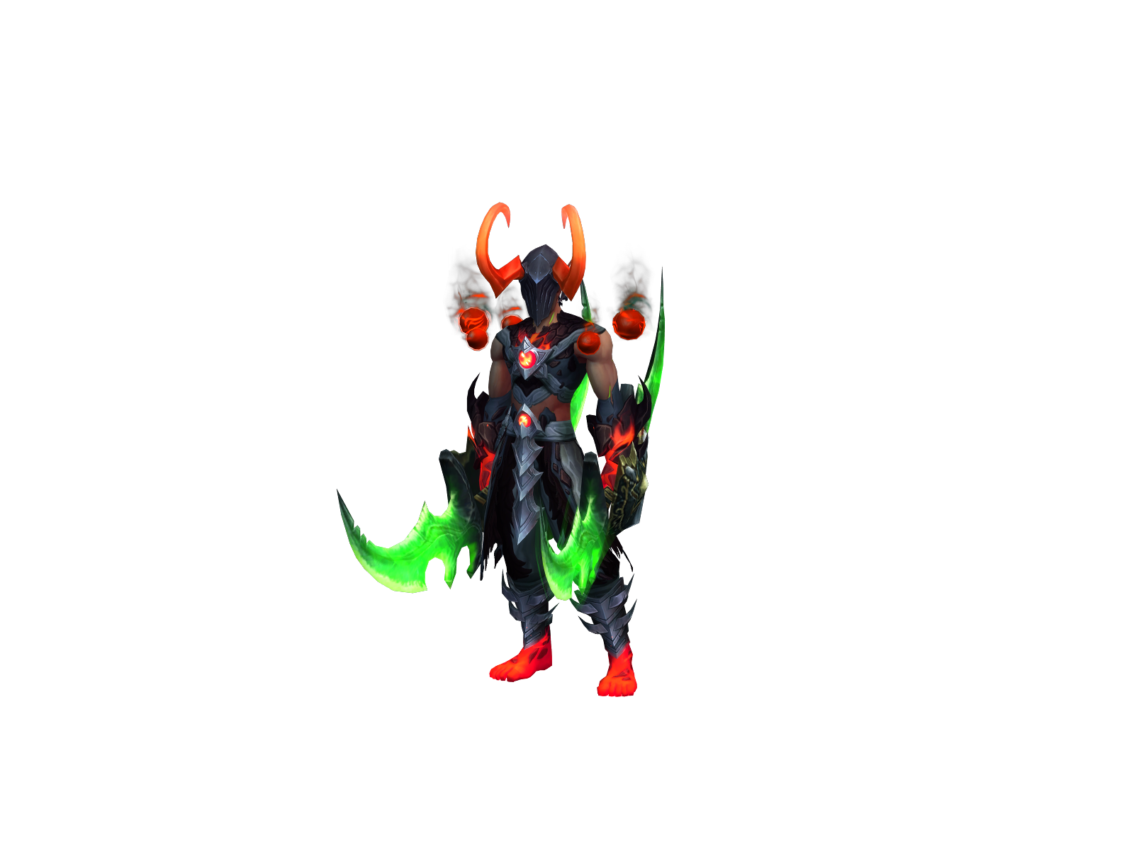 Erelus 3D character render
