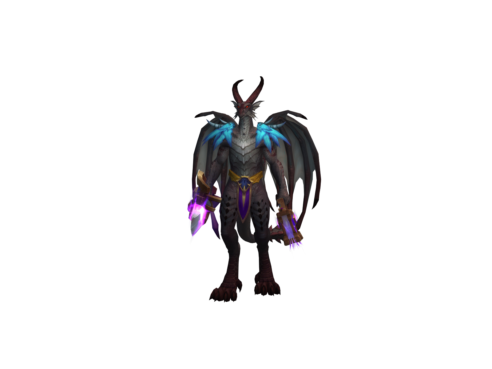 Drakgost 3D character render