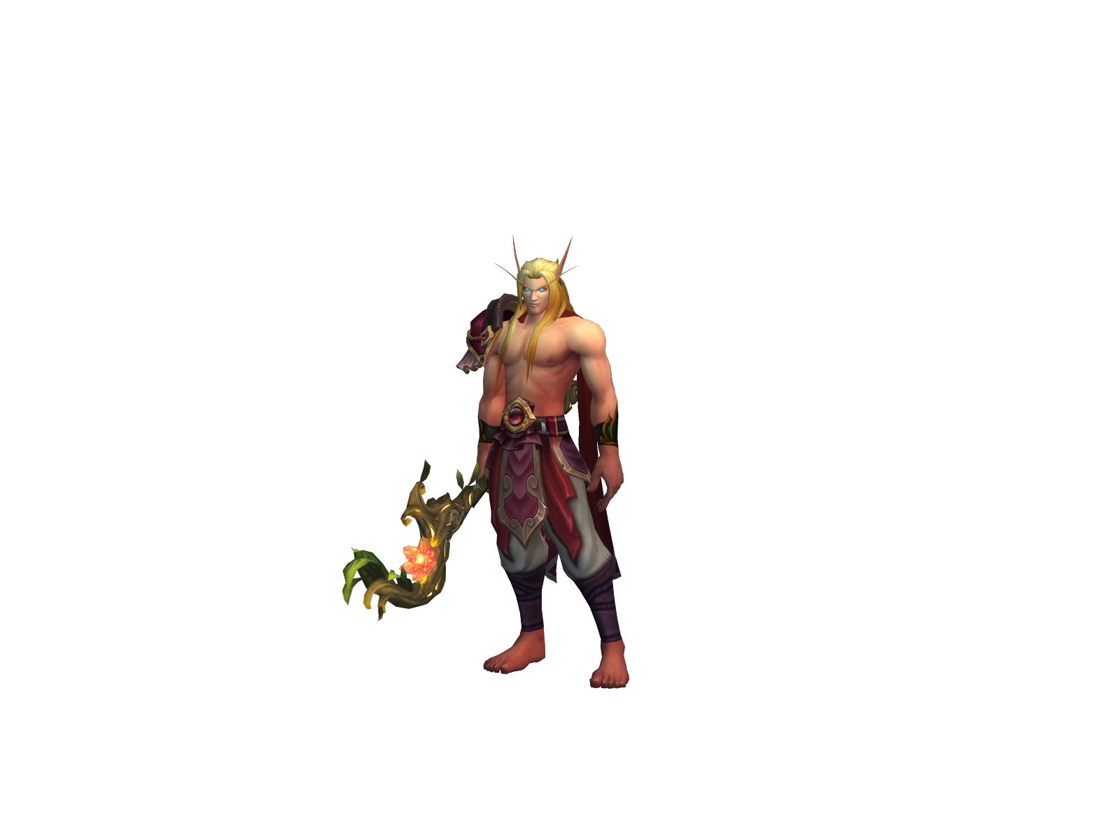 Castilieus 3D character render