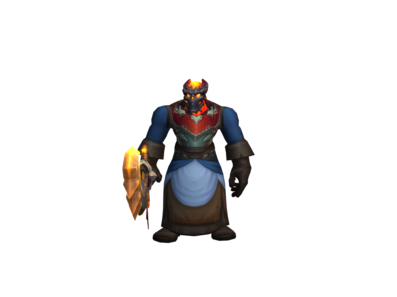 Grubbyeel 3D character render
